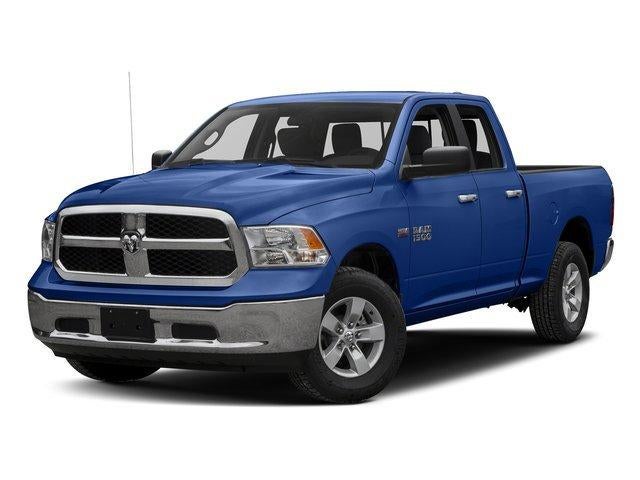 2016 RAM 1500 4WD Quad Cab 6.4 Ft Box Express in Blue Streak Pearlcoat — front three-quarter view